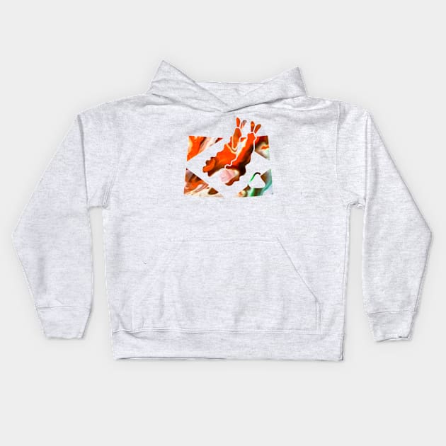 Shrimp Tempura Kids Hoodie by jhsells98